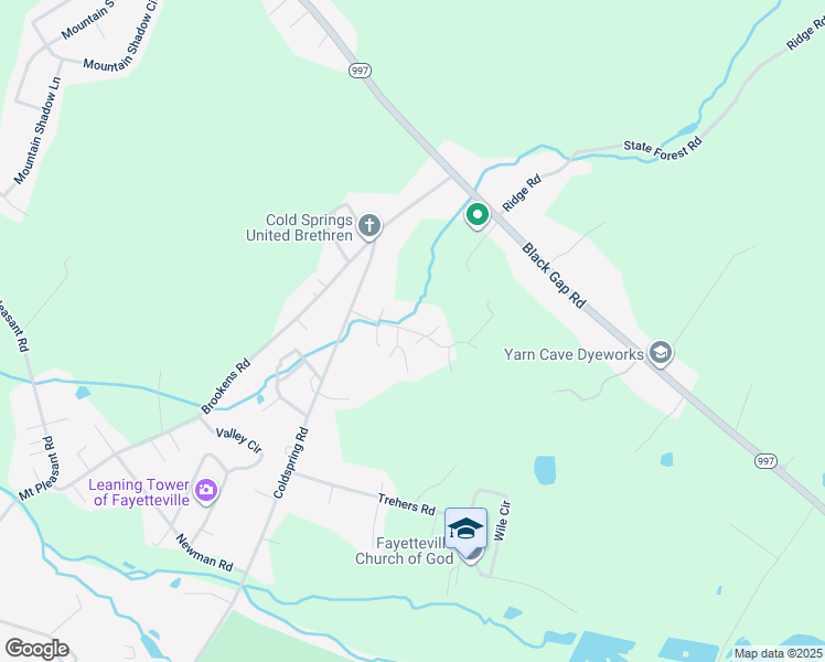 map of restaurants, bars, coffee shops, grocery stores, and more near 5010 Wright Road in Fayetteville