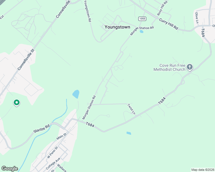map of restaurants, bars, coffee shops, grocery stores, and more near 126 Fiddlers Green Rd in Lemont Furnace