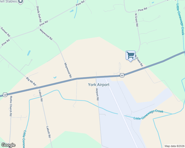 map of restaurants, bars, coffee shops, grocery stores, and more near 1 Greenway Acres in Thomasville