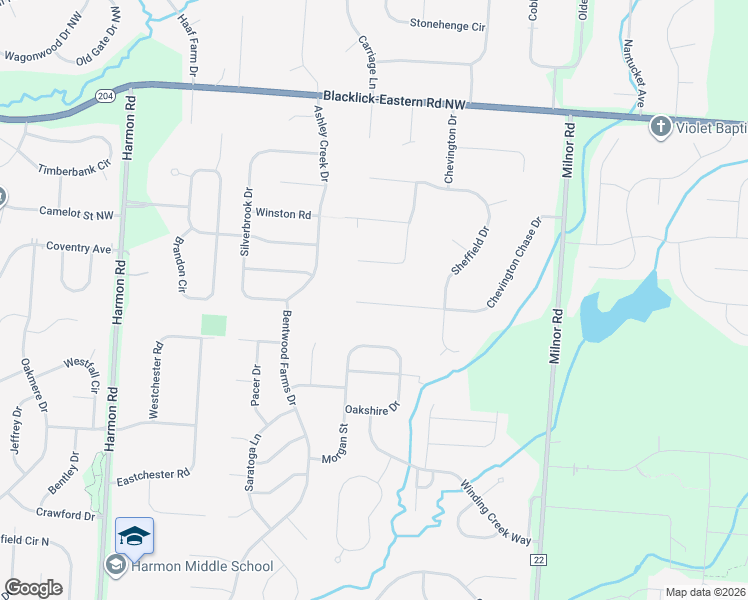 map of restaurants, bars, coffee shops, grocery stores, and more near 8893 Chevington Chase Drive in Pickerington