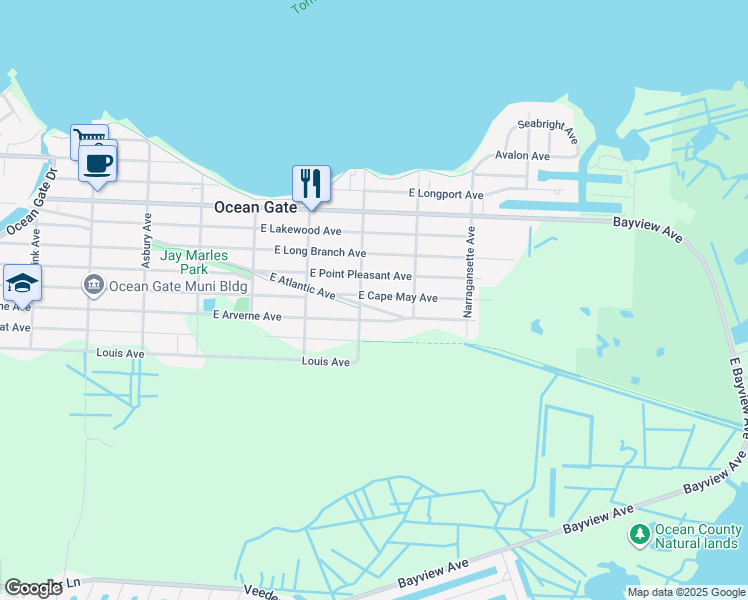 514 East Cape May Avenue, Ocean Gate NJ Walk Score