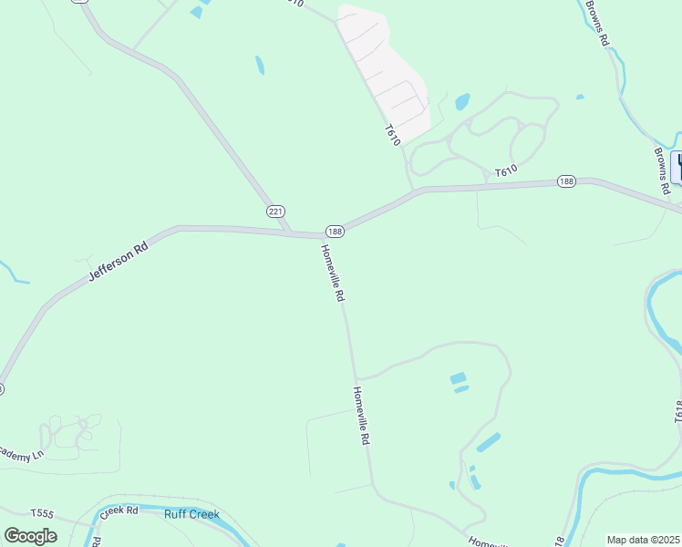 map of restaurants, bars, coffee shops, grocery stores, and more near 119 Homeville Road in Waynesburg