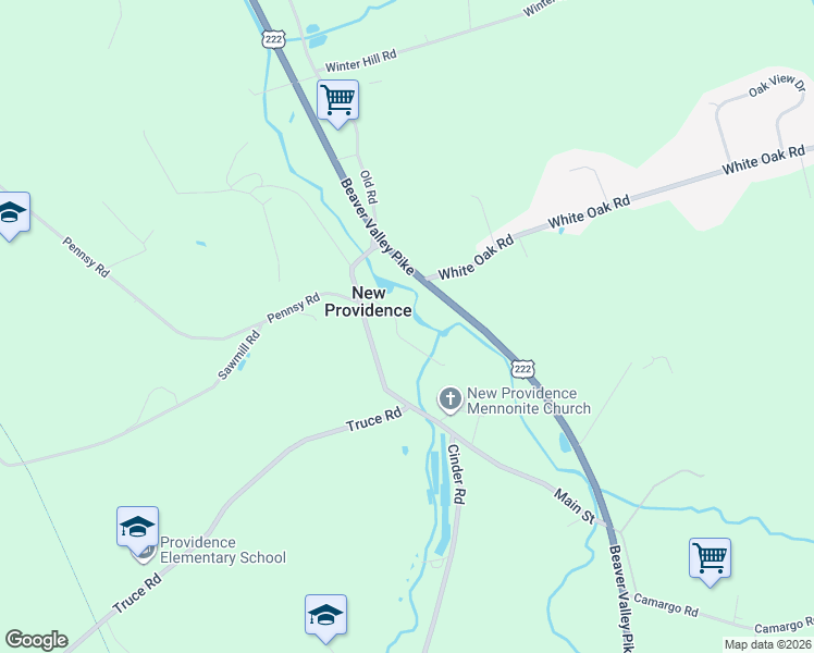 map of restaurants, bars, coffee shops, grocery stores, and more near 69 Main Street in New Providence