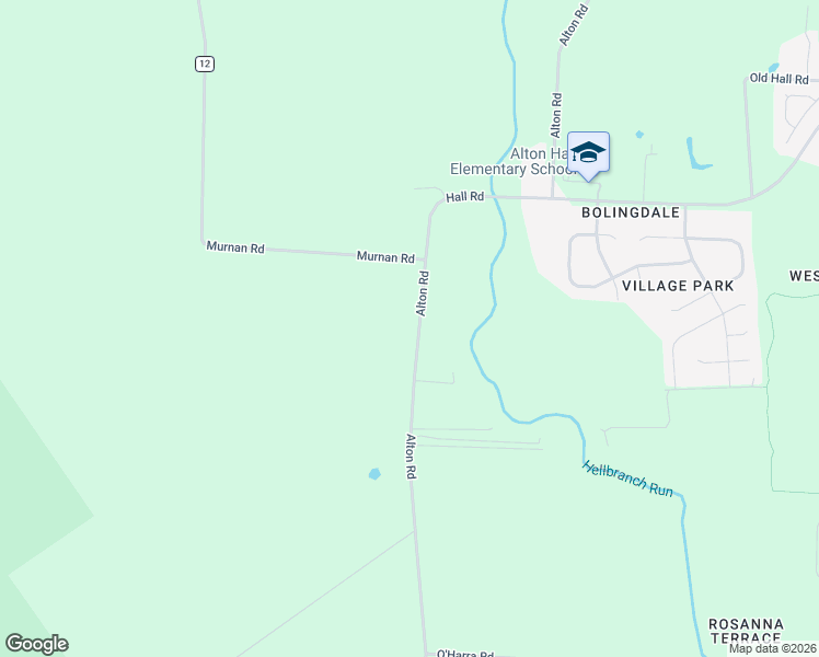 map of restaurants, bars, coffee shops, grocery stores, and more near 1223 Alton Road in Galloway