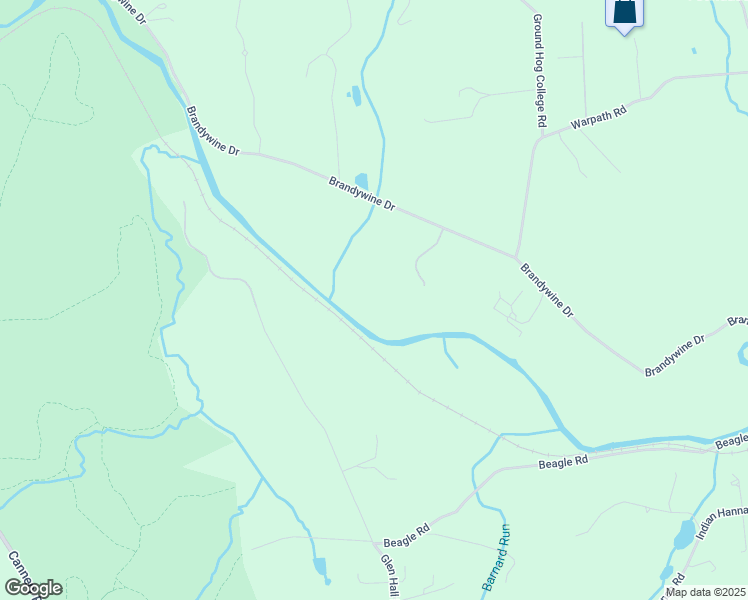 map of restaurants, bars, coffee shops, grocery stores, and more near 404 Brandywine Drive in West Chester