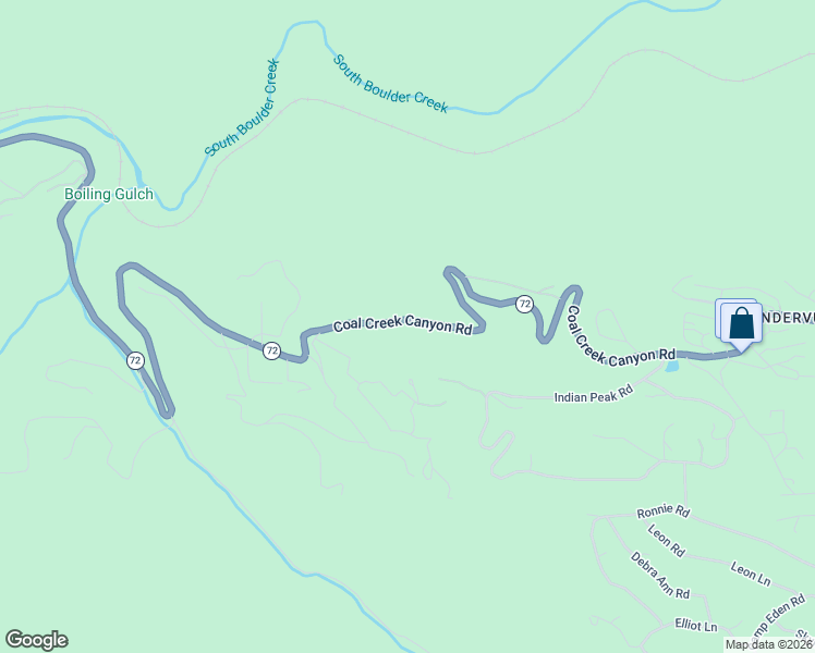 map of restaurants, bars, coffee shops, grocery stores, and more near 1090 Colorado 72 in Golden