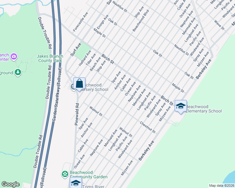 map of restaurants, bars, coffee shops, grocery stores, and more near 1020 Cable Avenue in Beachwood