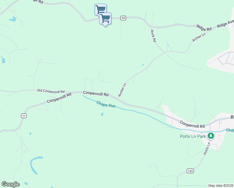 map of restaurants, bars, coffee shops, grocery stores, and more near 2715 Archer Lane in Zanesville