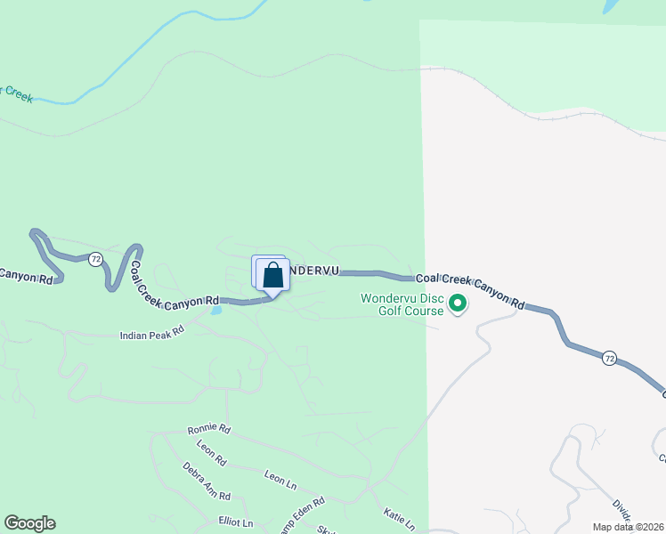 map of restaurants, bars, coffee shops, grocery stores, and more near 33247 Coal Creek Canyon Road in Golden