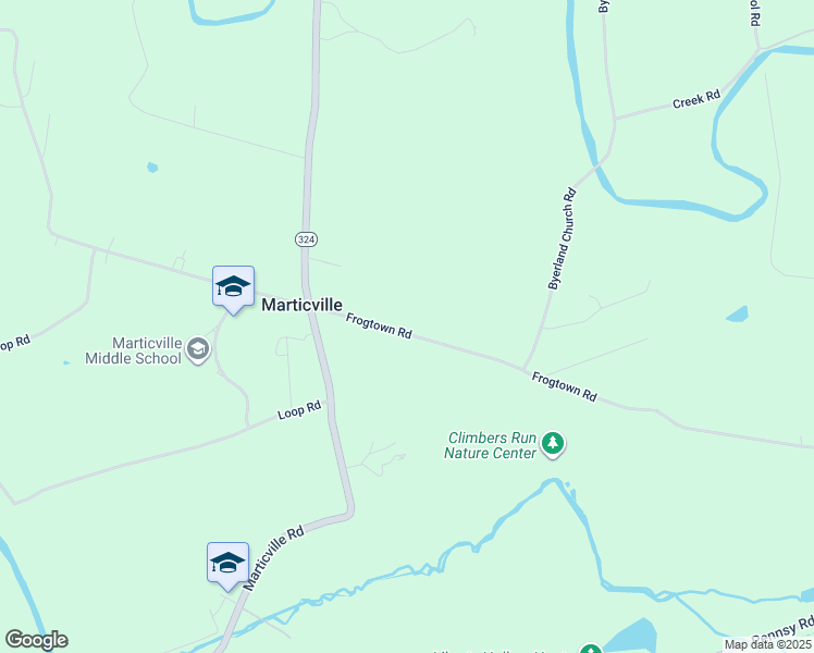 map of restaurants, bars, coffee shops, grocery stores, and more near 283 Frogtown Road in Pequea