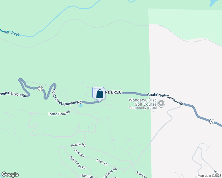 map of restaurants, bars, coffee shops, grocery stores, and more near in Coal Creek