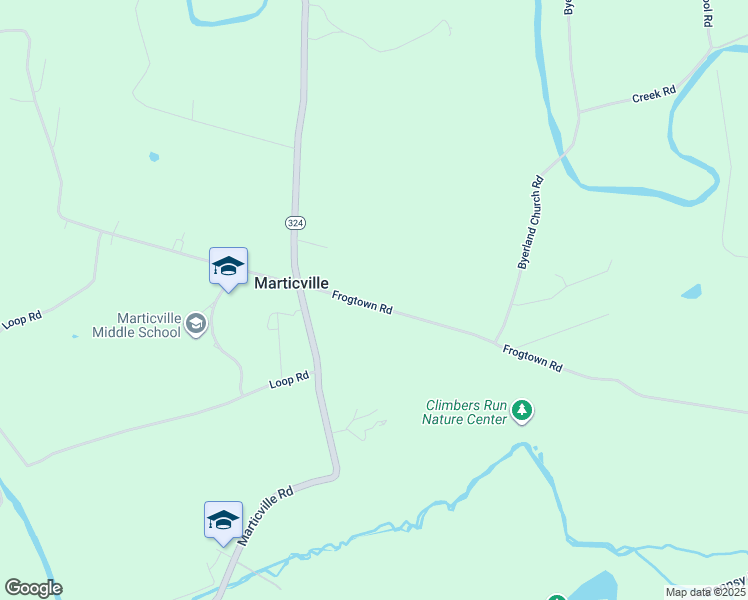map of restaurants, bars, coffee shops, grocery stores, and more near 289 Frogtown Road in Pequea