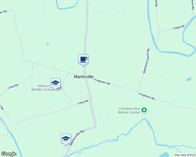 map of restaurants, bars, coffee shops, grocery stores, and more near 303 Frogtown Road in Pequea