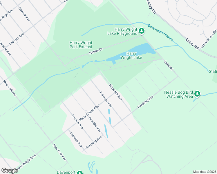 map of restaurants, bars, coffee shops, grocery stores, and more near 1441 Elizabeth Avenue in Manchester Township