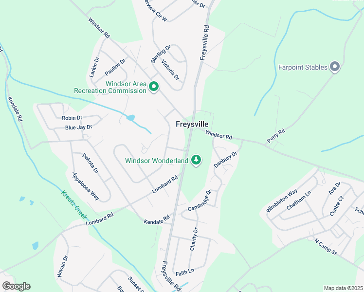 map of restaurants, bars, coffee shops, grocery stores, and more near 804 Fielding Drive in Red Lion