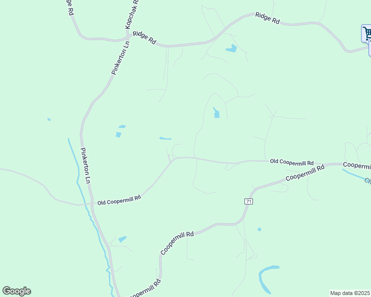 map of restaurants, bars, coffee shops, grocery stores, and more near 1345 Hickory Creek Drive in Zanesville