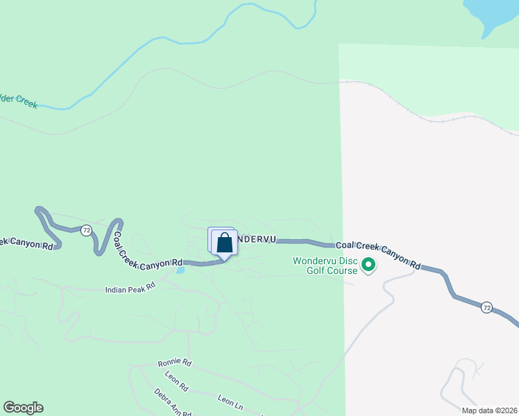 map of restaurants, bars, coffee shops, grocery stores, and more near 116 Ramona Road in Golden