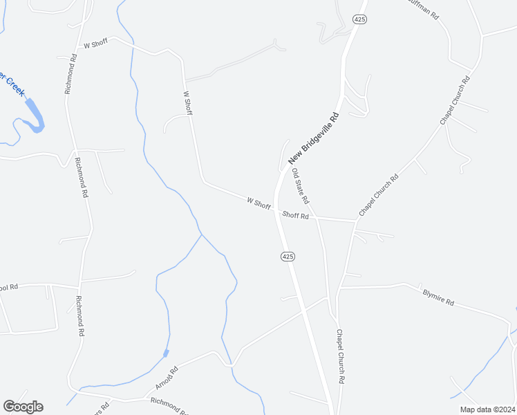 map of restaurants, bars, coffee shops, grocery stores, and more near 2582 West Shoff in Wrightsville