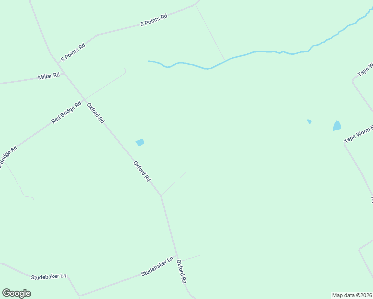 map of restaurants, bars, coffee shops, grocery stores, and more near 140 West Reynolds Road in New Oxford