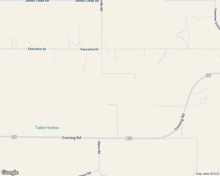 map of restaurants, bars, coffee shops, grocery stores, and more near 19525 Gutenhot Road in Corning
