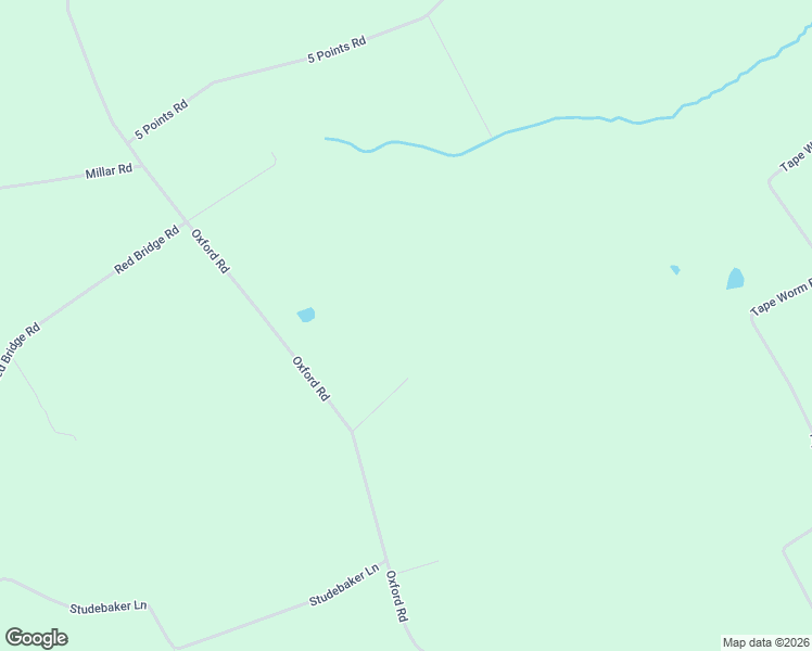 map of restaurants, bars, coffee shops, grocery stores, and more near 140 West Reynolds Road in New Oxford