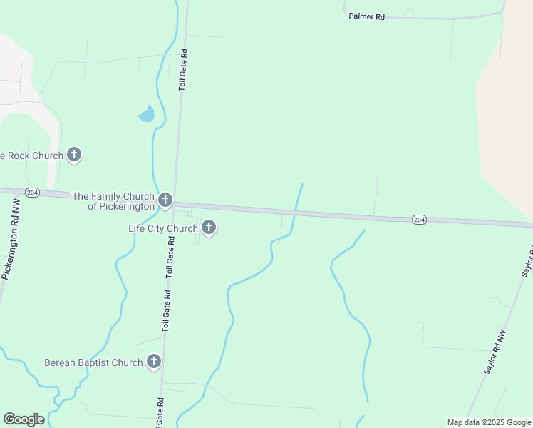 map of restaurants, bars, coffee shops, grocery stores, and more near 6140 Blacklick-Eastern Road Northwest in Pickerington