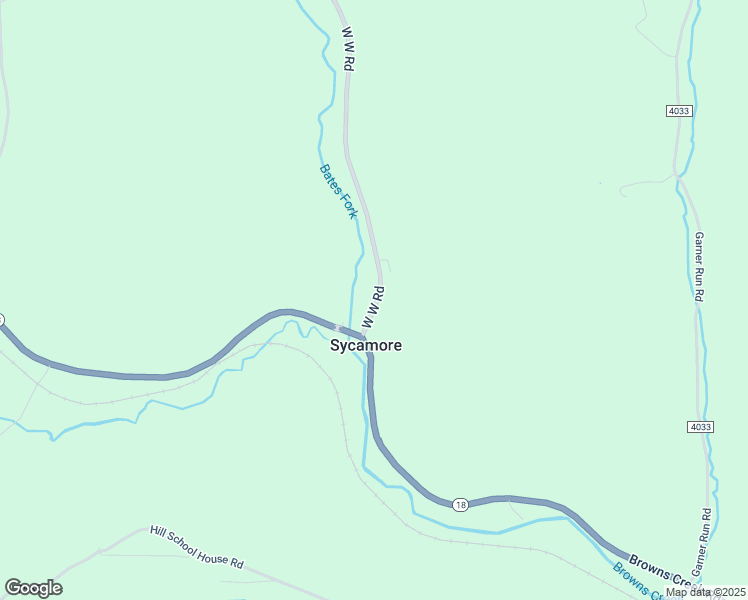 map of restaurants, bars, coffee shops, grocery stores, and more near 123 Ww Railroad Rd in Sycamore