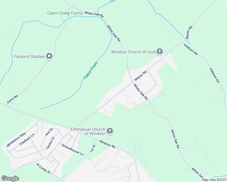 map of restaurants, bars, coffee shops, grocery stores, and more near 905 Manor Rd in Windsor