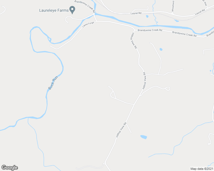 map of restaurants, bars, coffee shops, grocery stores, and more near 2300 Hilltop View Road in Coatesville