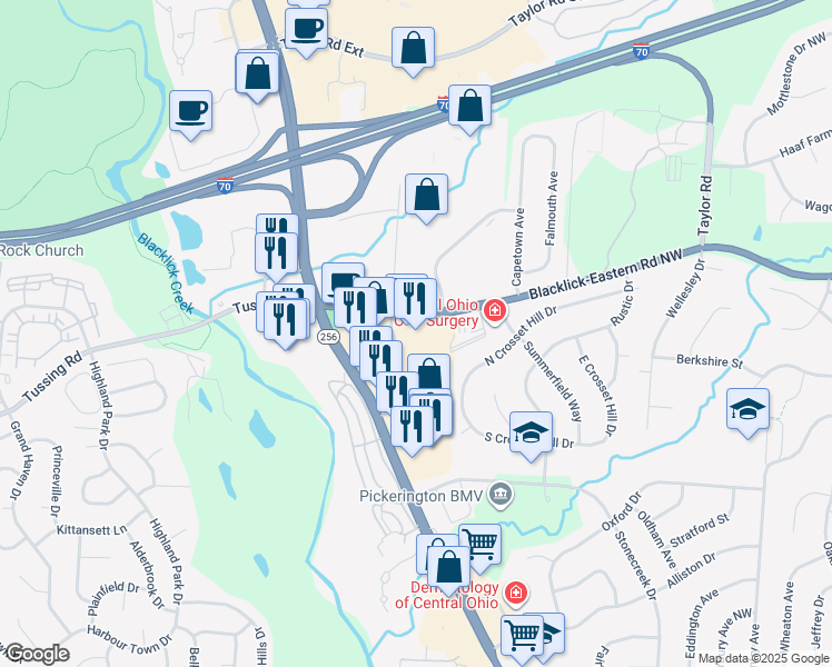 10501 BlacklickEastern Road Northwest, Pickerington OH Walk Score