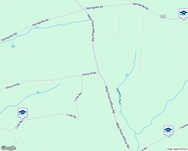 map of restaurants, bars, coffee shops, grocery stores, and more near 501 Stoney Hill Road in Quarryville
