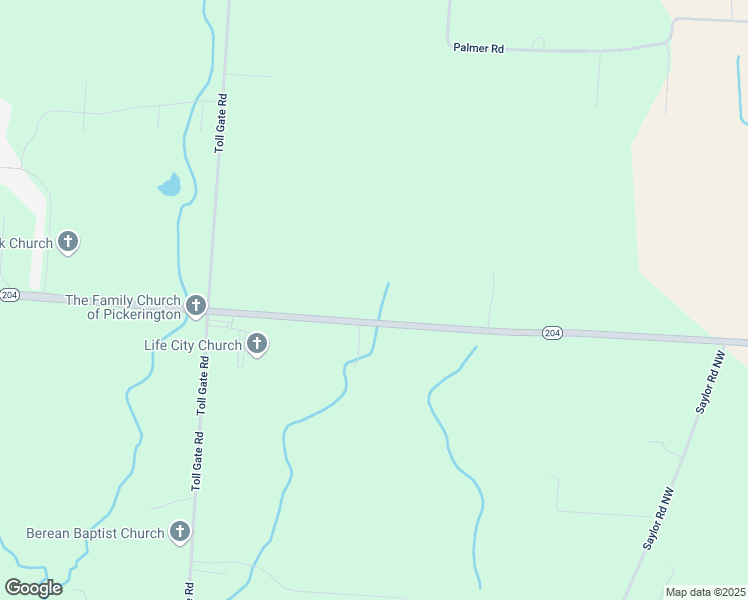 map of restaurants, bars, coffee shops, grocery stores, and more near 6140 Blacklick-Eastern Road Northwest in Pickerington