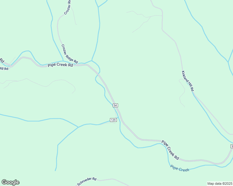 map of restaurants, bars, coffee shops, grocery stores, and more near 52585 Pipe Creek Road in Belmont
