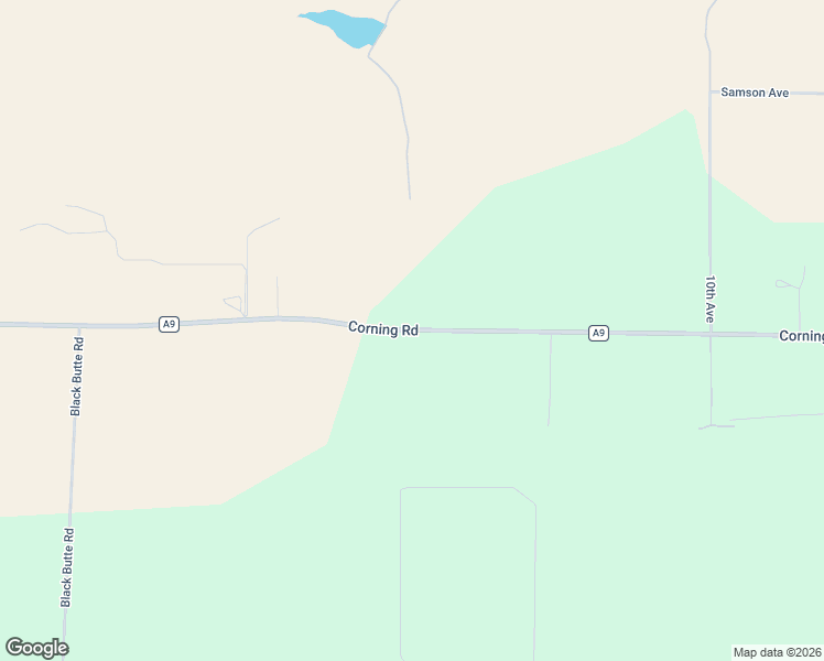 map of restaurants, bars, coffee shops, grocery stores, and more near 20506 Corning Road in Corning