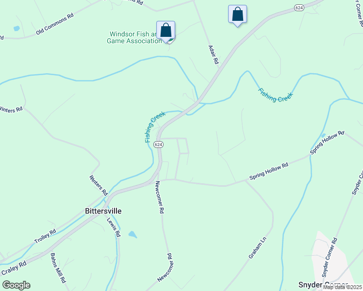 map of restaurants, bars, coffee shops, grocery stores, and more near 114 Fawn Circle Drive in Windsor