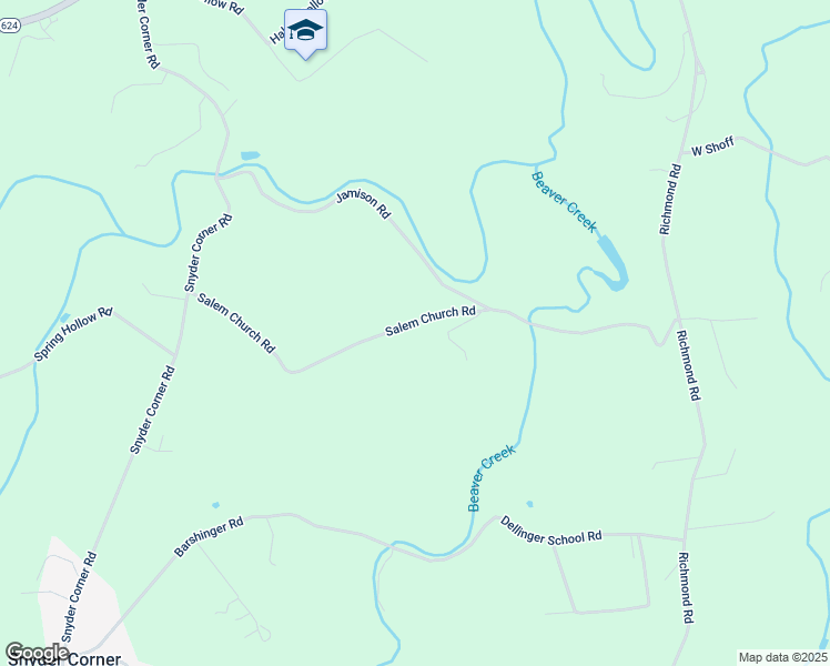 map of restaurants, bars, coffee shops, grocery stores, and more near 514 Salem Church Road in Windsor