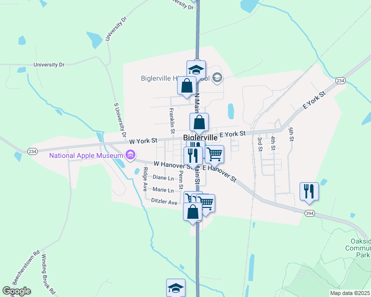 18 Penn Street, Biglerville PA Walk Score