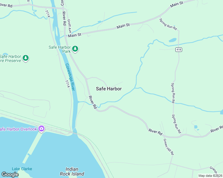 map of restaurants, bars, coffee shops, grocery stores, and more near 12 Safe Harbor Village in Conestoga