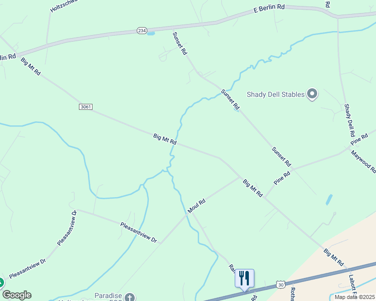 map of restaurants, bars, coffee shops, grocery stores, and more near 472 Big Mount Road in Thomasville