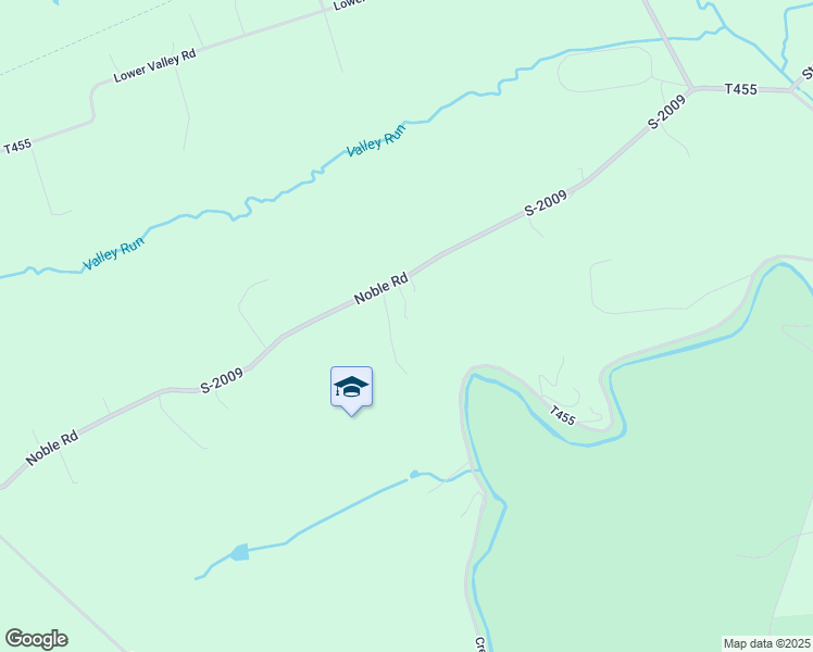 map of restaurants, bars, coffee shops, grocery stores, and more near 452 Noble Road in Atglen