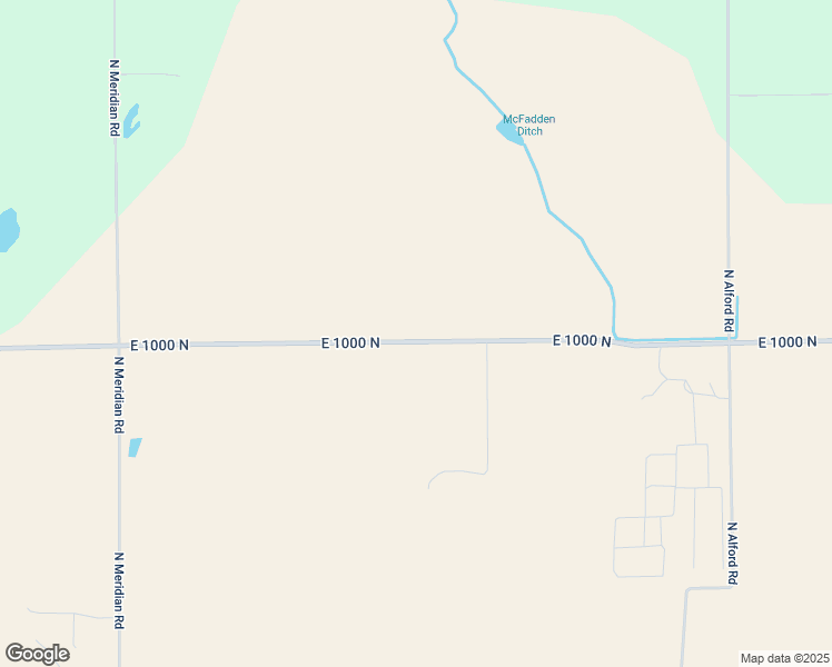 map of restaurants, bars, coffee shops, grocery stores, and more near 610 East 1000 North in Fortville