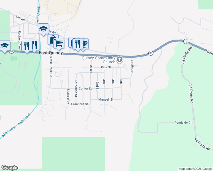 map of restaurants, bars, coffee shops, grocery stores, and more near 2211 Center Street in Quincy