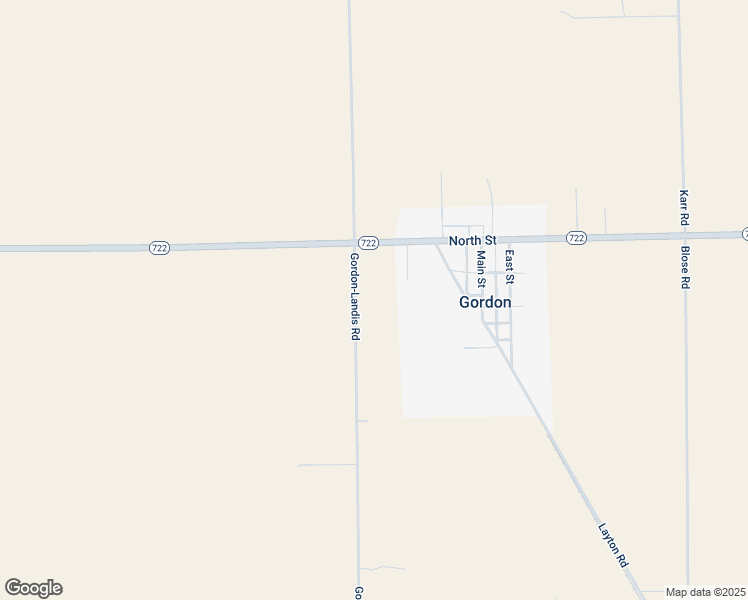 map of restaurants, bars, coffee shops, grocery stores, and more near 429 Gordon-Landis Road in Arcanum