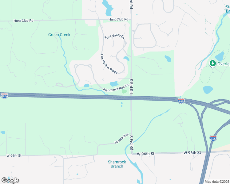 map of restaurants, bars, coffee shops, grocery stores, and more near 9895 Irishman's Run Lane in Zionsville