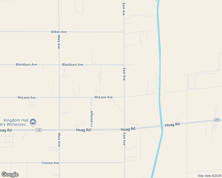 map of restaurants, bars, coffee shops, grocery stores, and more near 23950 McLane Avenue in Corning