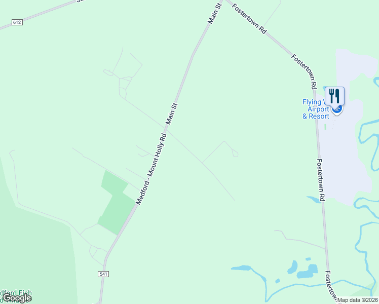 map of restaurants, bars, coffee shops, grocery stores, and more near 26 Reeves Station Road in Medford