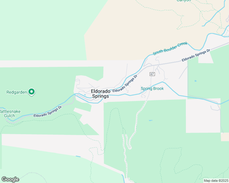 map of restaurants, bars, coffee shops, grocery stores, and more near 37 Eldorado Springs Drive in Eldorado Springs