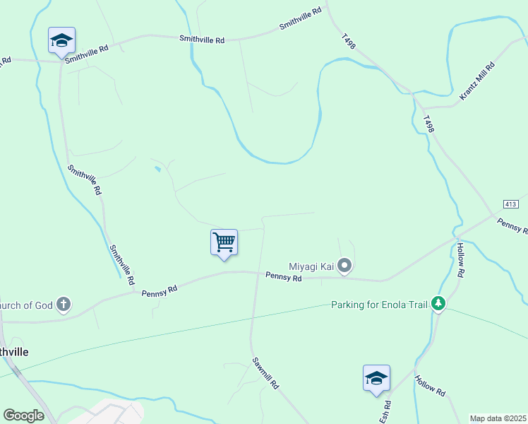map of restaurants, bars, coffee shops, grocery stores, and more near 561 Sawmill Road in New Providence
