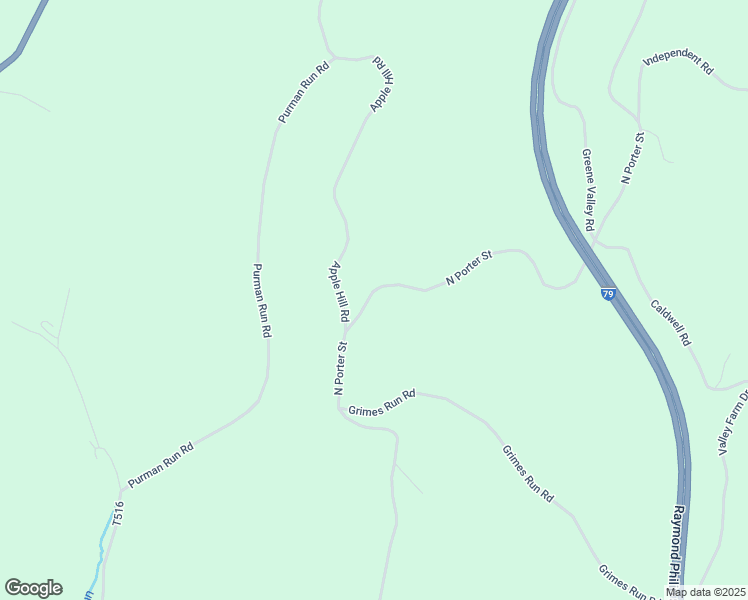 map of restaurants, bars, coffee shops, grocery stores, and more near 1446 North Porter Street in Waynesburg