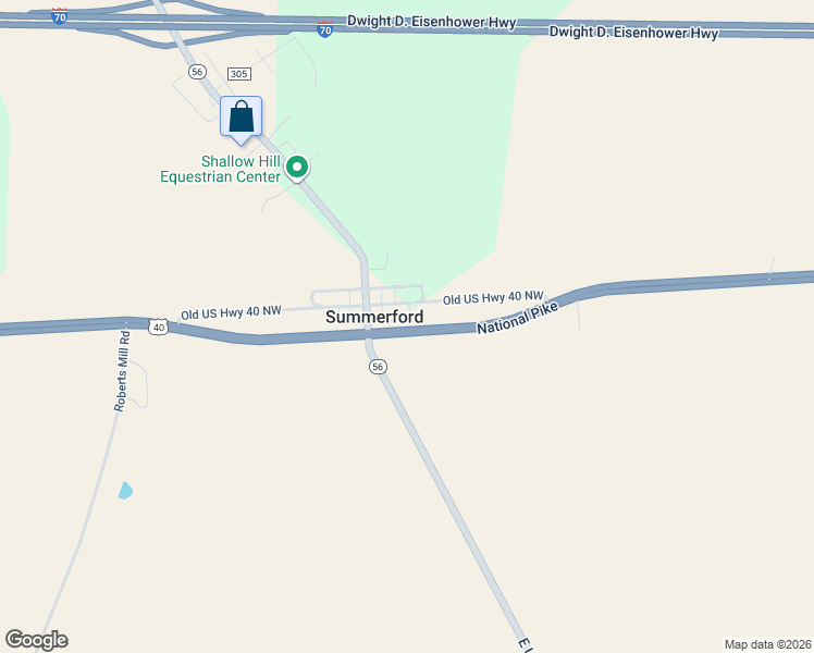 map of restaurants, bars, coffee shops, grocery stores, and more near 2657 Old US Highway 40 Northwest in London